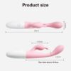 Vibrador Estimulador Conejito Carga Pila AAA | Silicona Suave Vibrador Estimulador Conejito Carga Pila AAA | Silicona Suave · ZONAG Chile