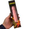 vibrador-estimulador-femenino-placer-intimo Vibrador rosa con control en la base y 2 pilas AA · ZONAG Chile