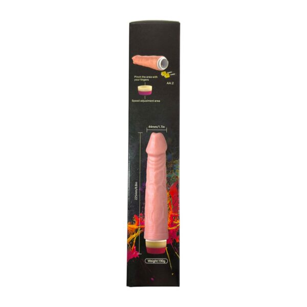 vibrador-estimulador-femenino-placer-intimo Vibrador rosa con control en la base y 2 pilas AA · ZONAG Chile