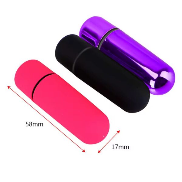 vibrador-estimulador-clitoris-punto-g Mini Bala Vibrador Estimulador Femenino Para Placer Íntimo Y Estimulación 1 Unidad · ZONAG Chile