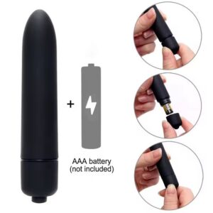 vibrador-femenino-estimulacion-placer Mini Bala Vibrador Femenino Estimulador Para Clítoris Placer Íntimo 1 Unidad · ZONAG Chile