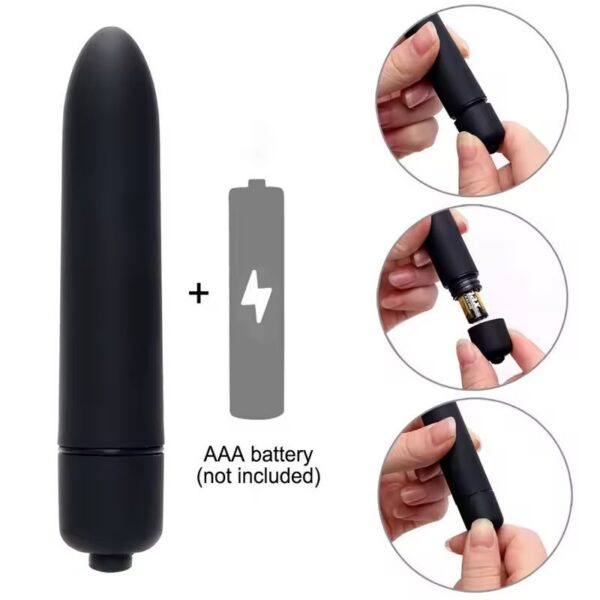 vibrador-femenino-estimulacion-placer Mini Bala Vibrador Femenino Estimulador Para Clítoris Placer Íntimo 1 Unidad · ZONAG Chile