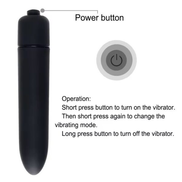 vibrador-femenino-estimulacion-placer Mini Bala Vibrador Femenino Estimulador Para Clítoris Placer Íntimo 1 Unidad · ZONAG Chile