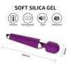 vibrador-femenino-placer-personal Varita vibradora de cabeza redonda · ZONAG Chile