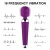 vibrador-femenino-placer-personal Varita vibradora de cabeza redonda · ZONAG Chile