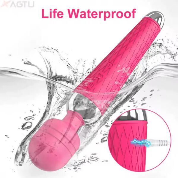 vibrador-femenino-placer-personal Varita vibradora de cabeza redonda · ZONAG Chile