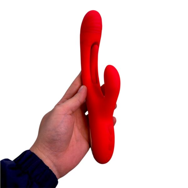 vibrador-estimulador-estimulacion-intima Vibrador curvo con extensión lateral · ZONAG Chile
