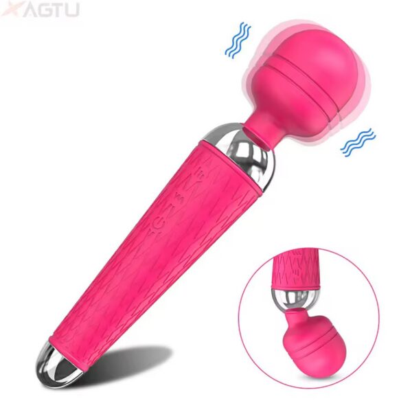 vibrador-femenino-placer-personal Varita vibradora de cabeza redonda · ZONAG Chile