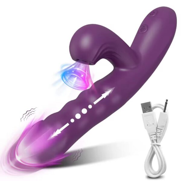 vibrador-femenino-clitoris-placer Vibrador de doble extensión con agarre · ZONAG Chile