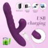 vibrador-femenino-clitoris-placer Vibrador de doble extensión con agarre · ZONAG Chile