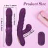 vibrador-femenino-clitoris-placer Vibrador de doble extensión con agarre · ZONAG Chile