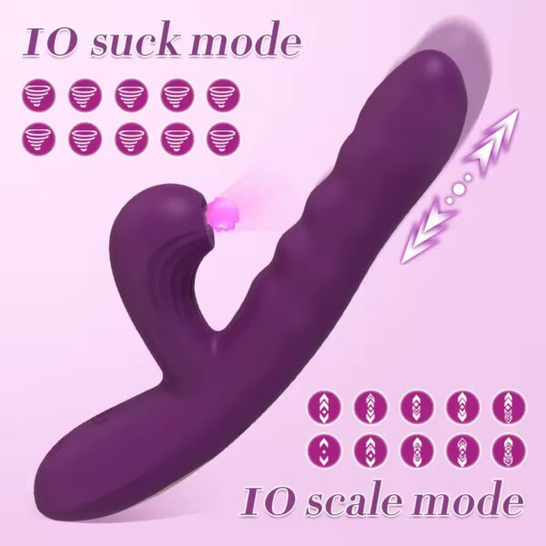 vibrador-femenino-clitoris-placer Vibrador de doble extensión con agarre · ZONAG Chile
