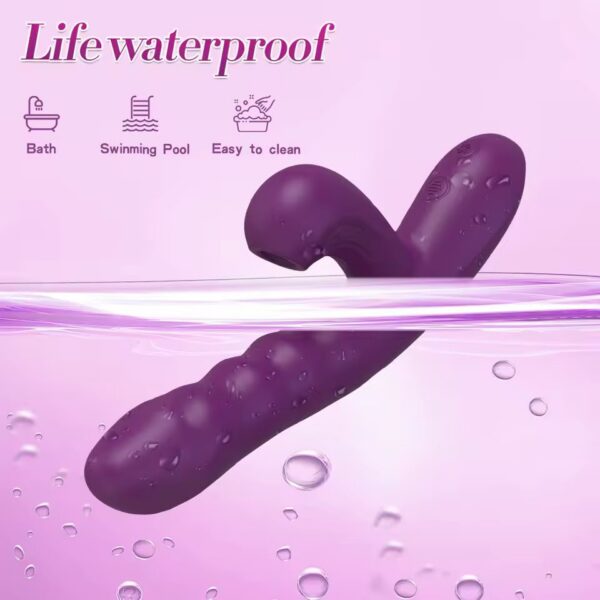 vibrador-femenino-clitoris-placer Vibrador de doble extensión con agarre · ZONAG Chile
