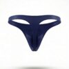 Tanga masculina azul marino de cintura fina · Talla M/L