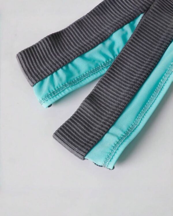 Sunga-Sutien-tanga-Chile-Santiago-Maipu Jockstrap verde agua con cintura negra · Talla M/L