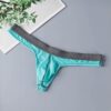 Sunga-Sutien-tanga-Chile-Santiago-Maipu Jockstrap verde agua con cintura negra · Talla M/L
