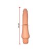 Diido-Realista-Vibrador Vibrador realista Baile con base estriada, AA