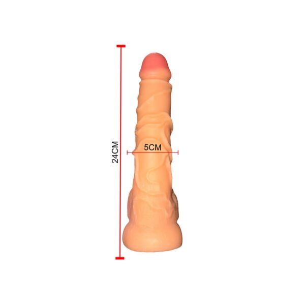 Dildo realista Con ventosa 23cm Erling