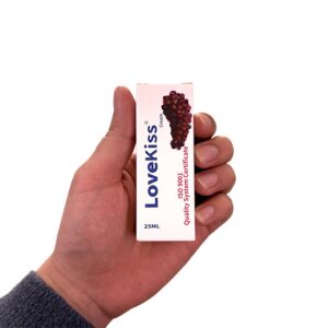 Lubricante Íntimo Base Agua 25ml Gel Sexual Sabor Uva