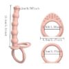 dilatador-anal-vibrador-silicona-maipu-chacabuco-santiago-chile Anillo íntimo con accesorio de cuentas · 1 unidad