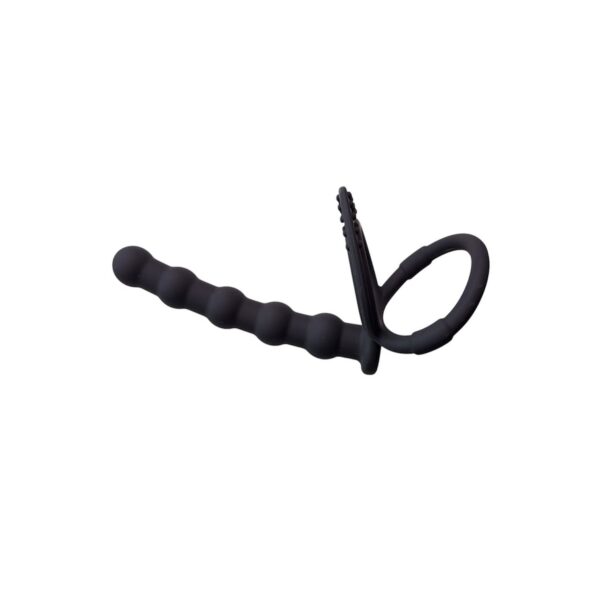 dilatador-anal-vibrador-silicona-maipu-chacabuco-santiago-chile Anillo íntimo con accesorio de cuentas · 1 unidad